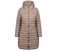 Trespass Women's Casual Jacket Dorothea - Padded, Fake Down Touch, Stitched Baffles, 2 Zip Pockets, Inner Storm Flap, 2 Way Zip, Adjustable Hood, Flat Cuff, Longer Length