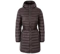 (12, Black) Trespass Womens Padded Jacket Longline Santuzza