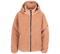Trespass Womens Casual Sherpa Jacket Adjustable Hood 2 Zip Pockets Burly