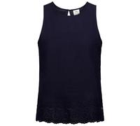 Trespass Womens Casual Sleeveless Top Broderie Anglaise Round Neck Vest Zadie