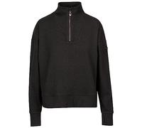 Trespass WoMens Casual Top High Neck Half Front Zip Thumbhole Cuff Happen