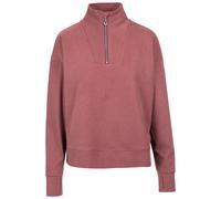 Trespass WoMens Casual Top High Neck Half Front Zip Thumbhole Cuff Happen