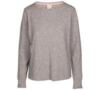 Trespass Womens Long Sleeve Top Knitted Marl with Curved Hem Rina