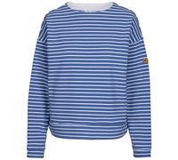 Trespass Womens Casual Top Soothing - Long Sleeve Jumper, Round Neck Casual Fall Sweater, Ladies Yarn Dyed Stripe Top, Soft Touch Fabric Weight 270GSM