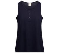 Trespass Womens Casual Vest Top Kasia - Slub Fabric Top, Ladies Round Neck Top Blouse Shirt, Vest Top for Women, Basic Button Detail, Relaxed Fit Vest