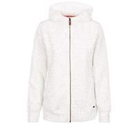 Trespass Womens Casual Zip Up Hoodie Winnie Ghost Marl in Size - L