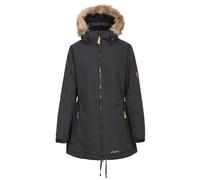 Trespass Women's Celebrity Insulated Longer Length Parka Jacket in Black | Size: Small Trespass Black S
