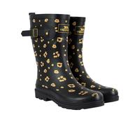 Trespass Women's Celeste Printed Wellington Boots - Leopard - 8 UK - Leopard - 100% Rubber