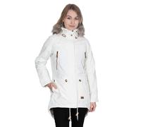 Trespass Women's Clea Waterproof Parka - Ghost - Ghost - S