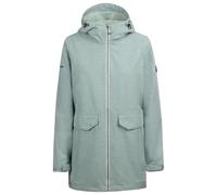 Trespass Womens Crystals Waterproof Jacket - Dark Seafoam Marl - S - Dark Seafoam Marl - 100% Polyester