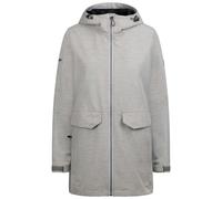 Trespass Womens Crystals Waterproof Jacket - Platinum Marl - S - Platinum Marl