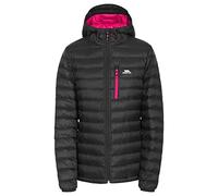 (6, Black) Trespass Womens Down Jacket Hooded Coat Arabel