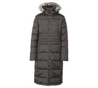 Trespass Womens Phyllis Long Down Parka (Black)-10 Black