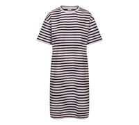 Trespass Womens Elayna T-Shirt Dress - Black/White - S - Black/White - 95% Cotton/5% Elastane