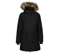 Trespass Womens Ellington DLX Jacket - Black - XL - Black - 50% Cotton/45% Polyester/5% PU (Polyurethane)