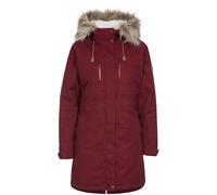 Trespass Womens Faithful Waterproof Parka Jacket Burgundy M