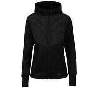 Trespass Womens Faux Down Hooded Jacket Water Resistant Coldheat Full Zip Marney