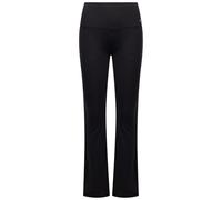 Trespass Womens Flared Leggings Ellen - Branded Rivet, Flat Waist, 87% Polyamide, 13% Elastane Black