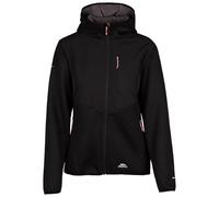 Trespass Womens Fleece Full Zip, Grown On Hood And 3 Zip Pockets Tierra Black