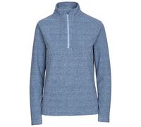 Trespass Womens Meadows Fleece Jacket – Striped Catatonic, Anti-Pilling, Brushed-Back, 1/2 Neck Zip