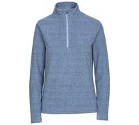Trespass Womens Fleece Jacket Meadows-Anti-Pilling, Brushed Back, 1/2 Neck Zip, Contrast Trims, Knitted, 100% Polyester Navy