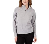 Trespass Womens Fleece Jacket Meadows-Striped Catatonic, Anti-Pilling, Brushed Back, 1/2 Neck Zip, Contrast Trims, Knitted, 100% Polyester