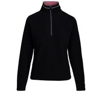 Trespass Womens Fleece Jacket Skylar Black Light Mulberry in Size - 18