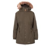 (8, Dark Vine) Trespass Womens Parka Jacket Waterproof Celebrity