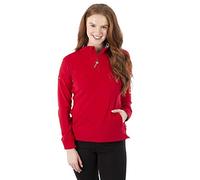 Womens Fleece Big Heart