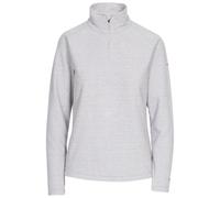 Trespass Womens Meadows 1/2 Zip Micro Fleece Platinum L