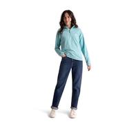 Trespass Womens Fleece Top Luiston - Airtrap Technology, 1/2 Zip Neck, Locking Puller, Curved Hem, 100% Polyester 160gsm, Lightweight, Warm, Breathable, Machine Washable, Soft Touch