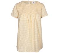Trespass Womens Floaty Smock Shirred Gingham Top Keyhole Back Fastening Candice