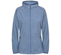 Trespass Womens Hoodie Fleece Jacket Jennings - Brushed Back, Microfleece, Full Front Zip, Grown on Hood, Knitted, 100% Polyester