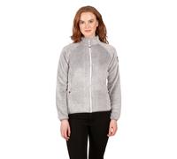 Trespass Womens Full Front Zip Soft Furry Bonded Fleece Jacket - Telltale