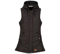 (12, Black) Trespass Womens Gilet Bodywarmer Hooded Juniper