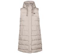 Trespass WoMens Gilet With Grown On Hood Long Length Padded Leona