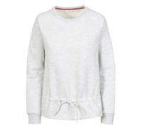 Trespass Women's Gretta Marl Round Neck Sweatshirt - Pale Grey - M - Pale Grey - 60% Polyester/40% Cotton