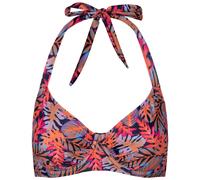 Trespass Womens Halter Neck Bikini Top Floral Leaf Print Beach Swimwear Norie