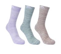 Trespass Women's Helvellyn Trekking Socks (Pack Of 3) in Mint | Size: 6-8 Trespass Mint 6-8