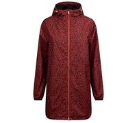 Trespass Womens Hooded Waterproof Jacket Parched in Black Print - Size 16
