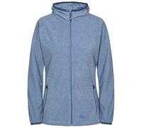 Trespass Womens Hoodie Fleece Jacket Jennings - Brushed Back, Microfleece, Full Front Zip, Grown on Hood, Knitted, 100% Polyester