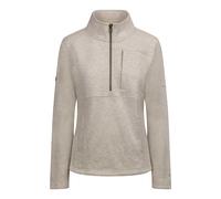 Trespass Womens Hoxie Marl Fleece Top - Cream - M - Cream Marl