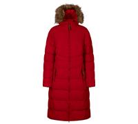 Trespass Womens Audrey Padded Faux Fur Hooded Jacket - Red - S