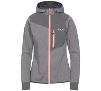 Trespass Womens Jazmin DLX Hoodie - Platinum Marl - Platinum Marl - XXS - 30% Polyamide/30% Polyester/20% Cotton/20% Elastane