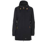 Trespass Women's Kristy Waterproof Softshell Jacket - Black - XL - Black - 94% Polyester/6% Elastane
