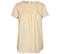 Trespass Womens/Ladies Candice Gingham Smock Top (Pale Maize) - Yellow - Size Medium