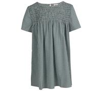 Trespass Women's Candice Gingham Smock Top in Blue | Size: Medium Trespass Blue M