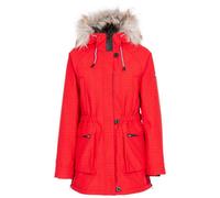 Trespass Womens/Ladies Caption Waterproof Parka - Red - Red - XS