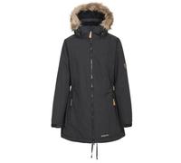Trespass Women's Celebrity Insulated Longer Length Fleece Lined Parka Jacket - Black - XXXL - Black - 100% Polyester