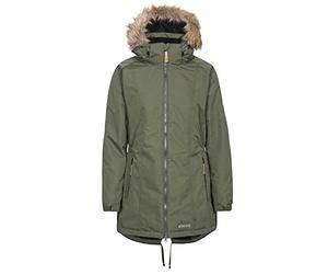 Trespass Womens/Ladies Celebrity Insulated Longer Length Parka Jacket (L) (Moss)